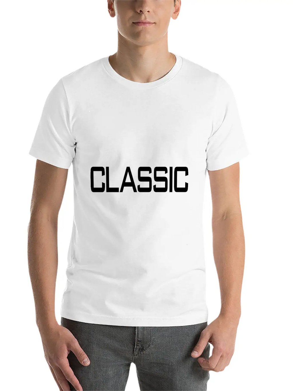 Classic Typography Design Breathable Soft Cotton T-Shirt – Timeless Casual Look