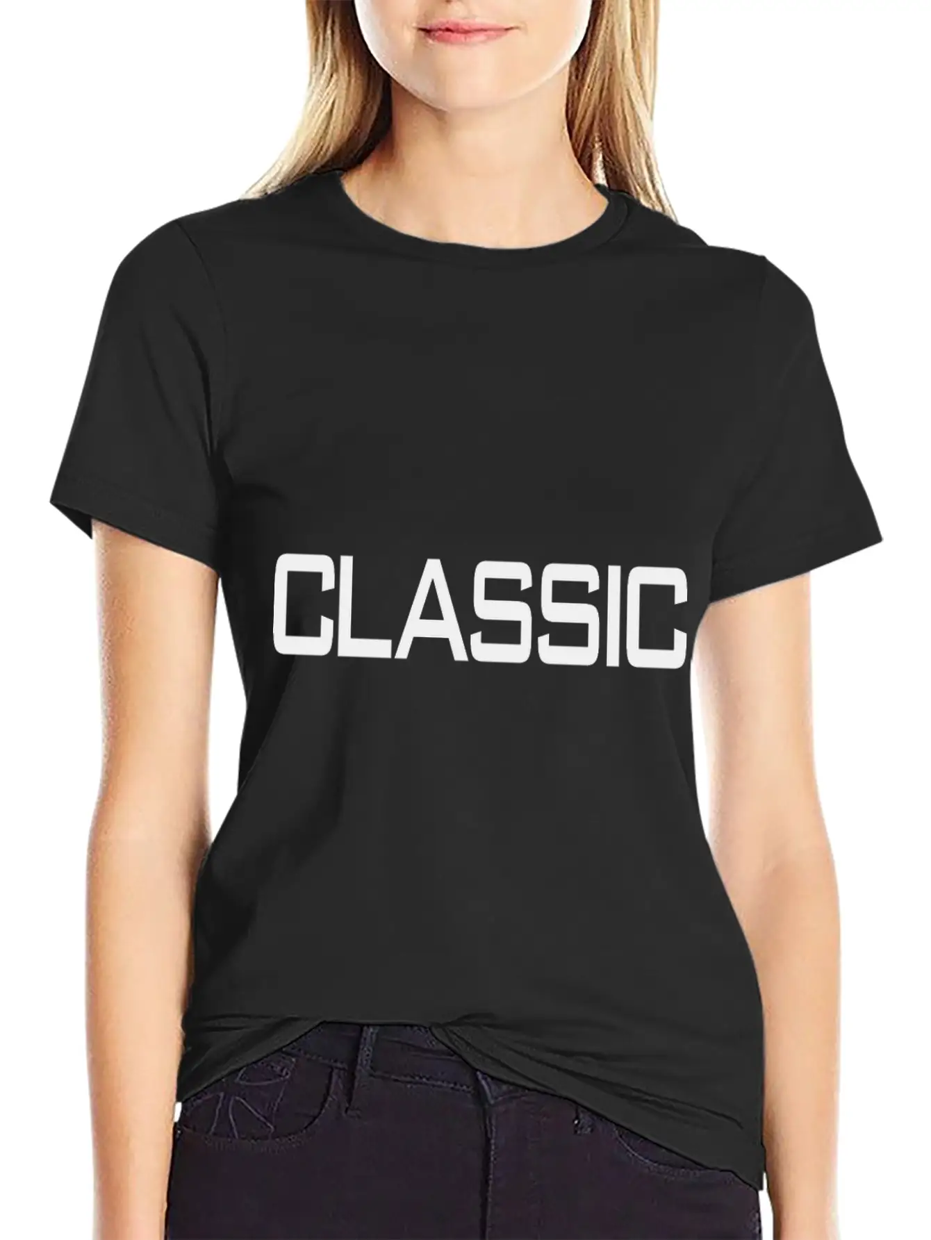 Classic Typography Design Breathable Soft Cotton T-Shirt – Timeless Casual Look