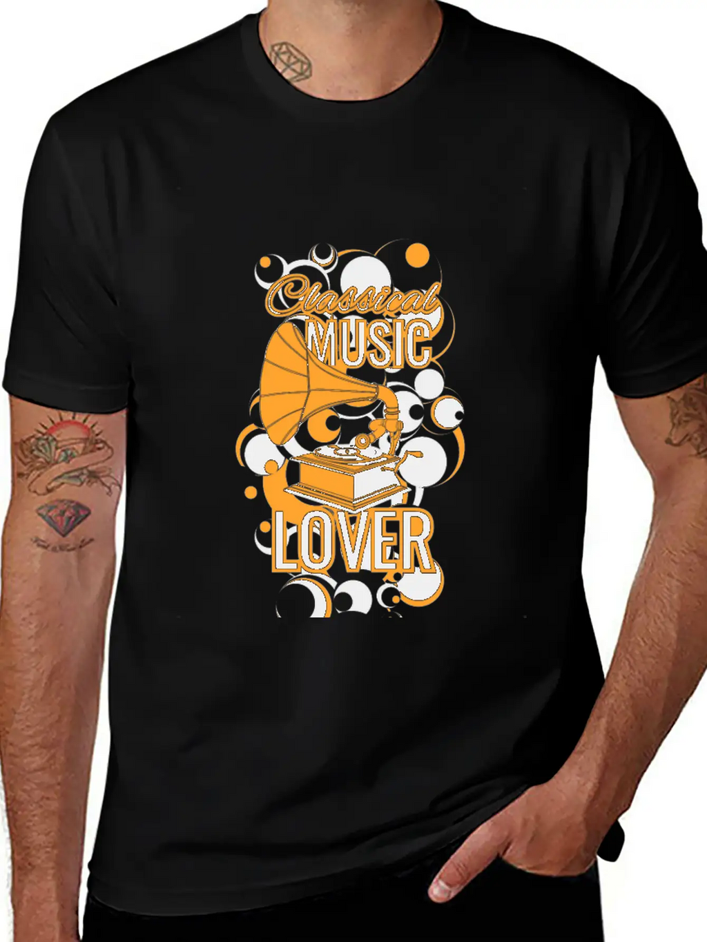 Classical Music Lover Basic Graphic T-Shirt – Daily Comfort In Soft Cotton