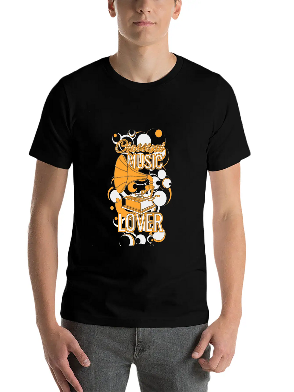 Classical Music Lover Basic Graphic T-Shirt – Daily Comfort In Soft Cotton