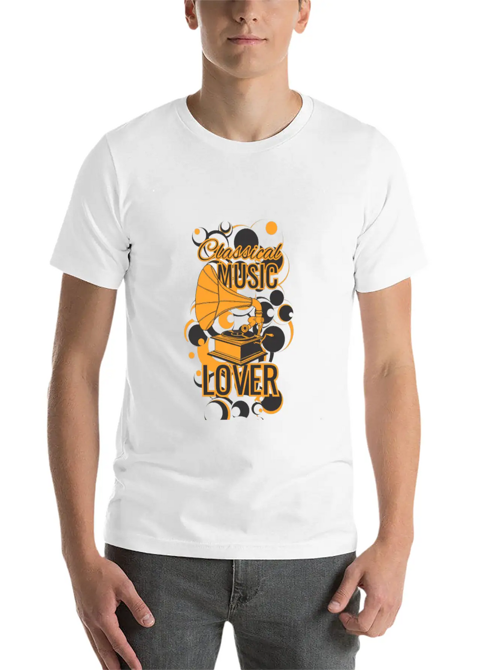 Classical Music Lover Basic Graphic T-Shirt – Daily Comfort In Soft Cotton
