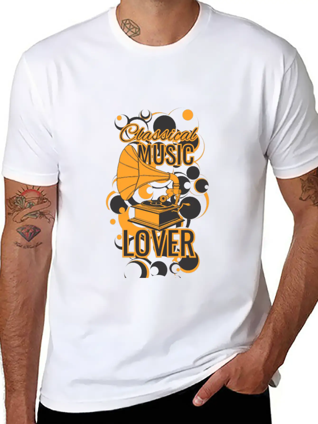 Classical Music Lover Basic Graphic T-Shirt – Daily Comfort In Soft Cotton