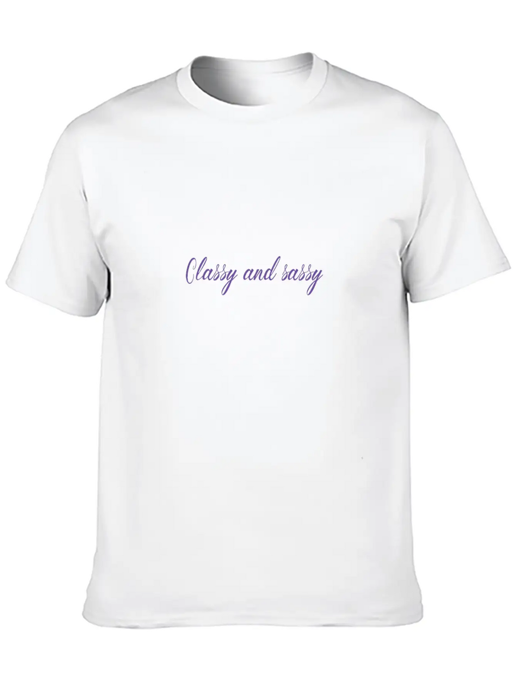 Classy And Sassy Timeless Short Sleeve Tee – Comfy And Minimalist Design