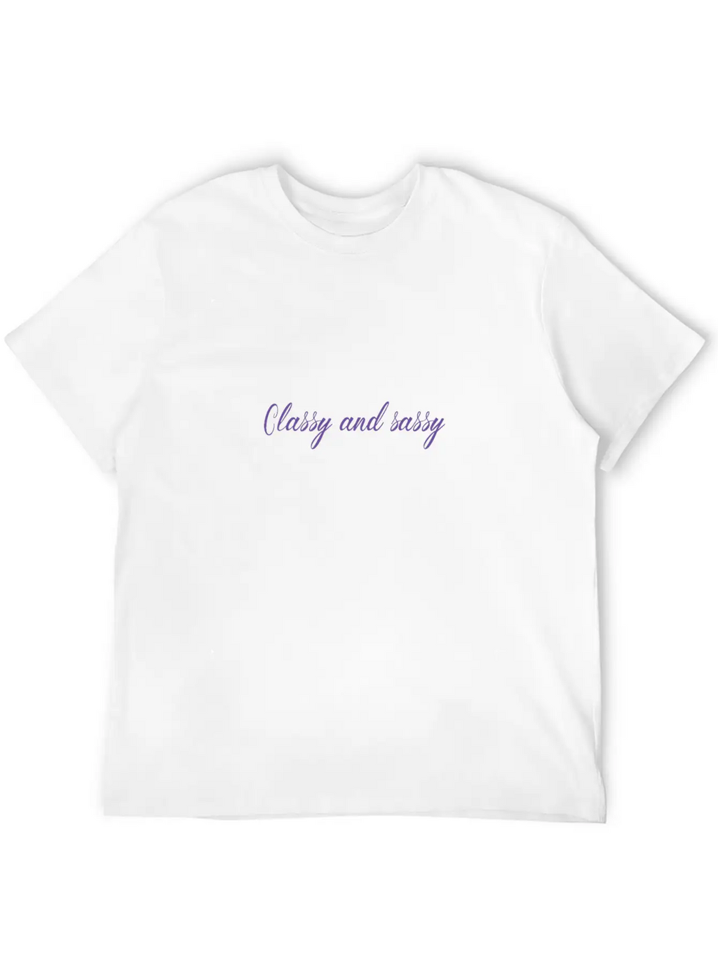 Classy And Sassy Timeless Short Sleeve Tee – Comfy And Minimalist Design