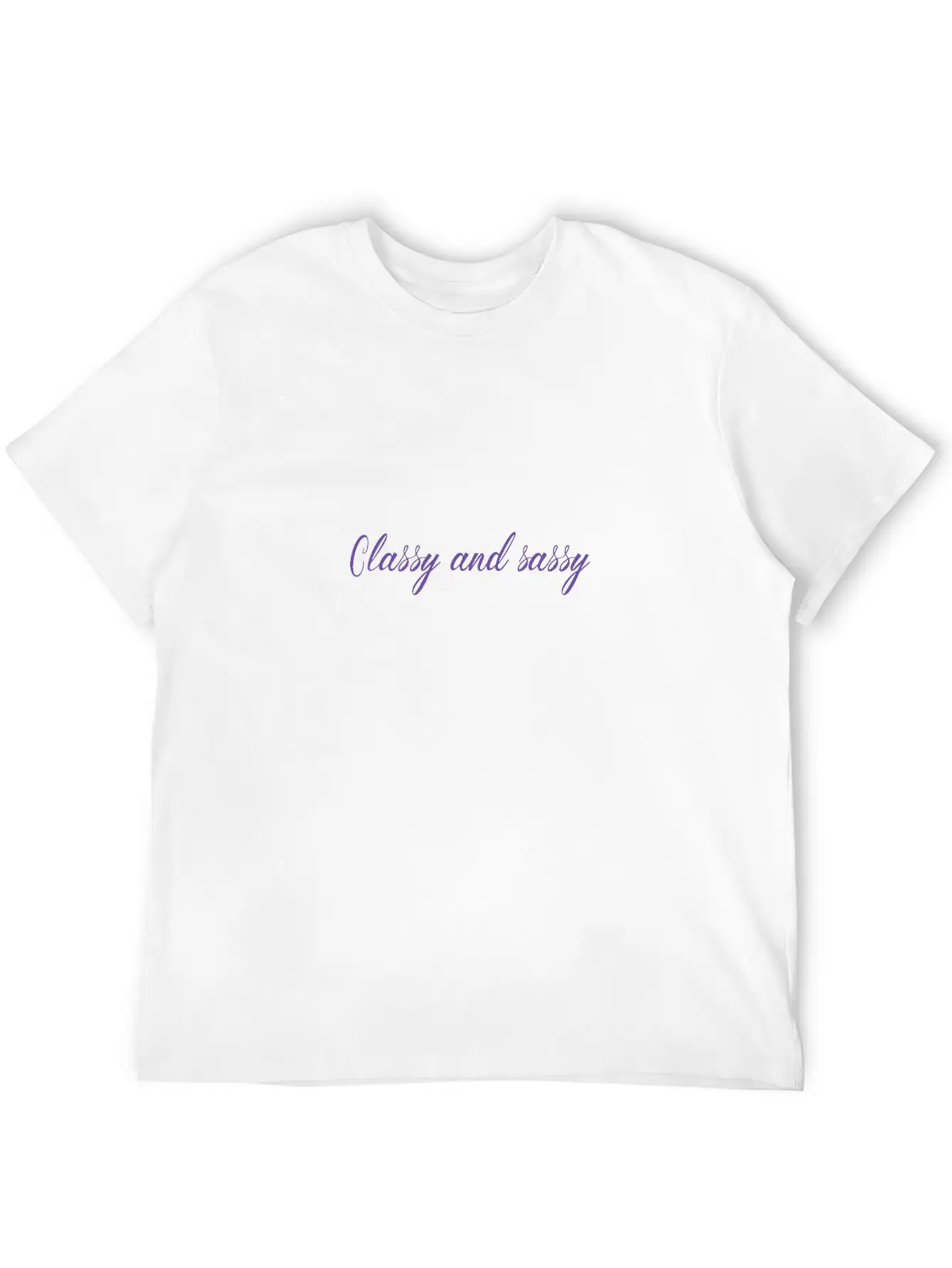 Classy And Sassy Timeless Short Sleeve Tee – Comfy And Minimalist Design
