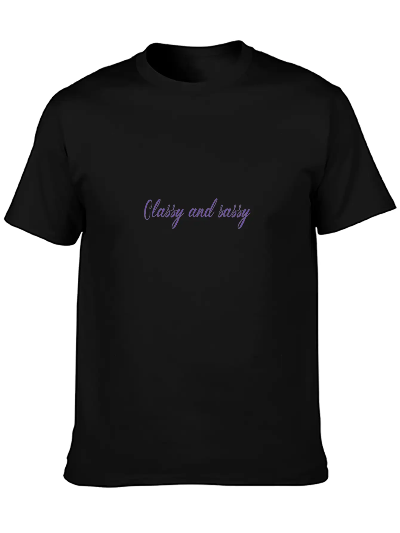 Classy And Sassy Timeless Short Sleeve Tee – Comfy And Minimalist Design