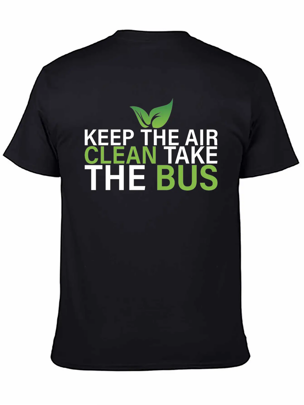 Clean Air Bus Save The Planet Stylish Everyday T-Shirt – Unisex Basic Cotton Tee