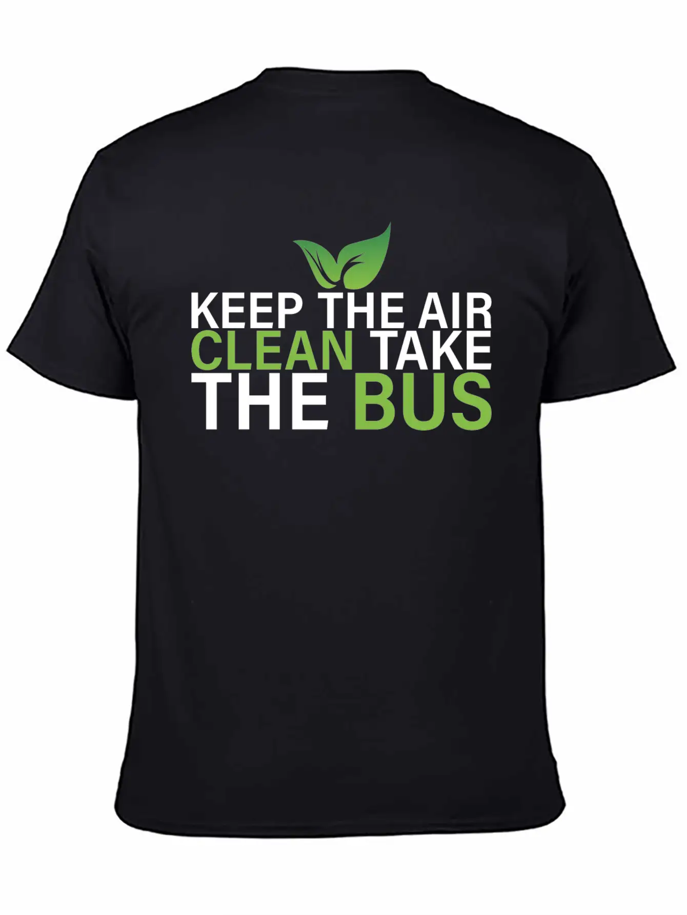 Clean Air Bus Save The Planet Stylish Everyday T-Shirt – Unisex Basic Cotton Tee