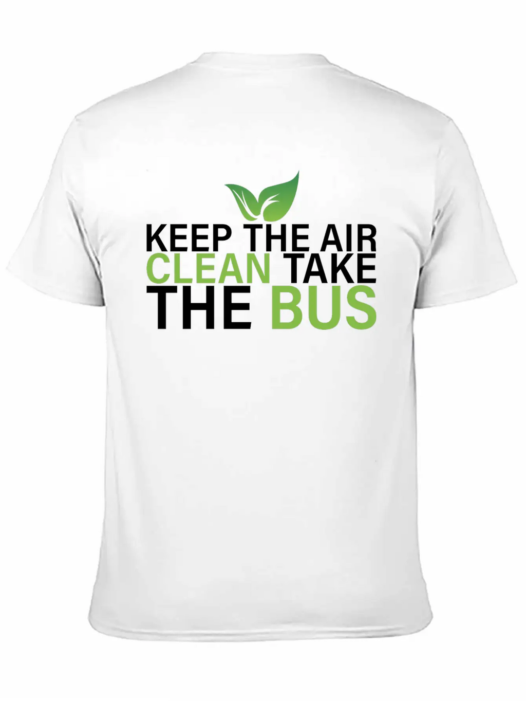 Clean Air Bus Save The Planet Stylish Everyday T-Shirt – Unisex Basic Cotton Tee