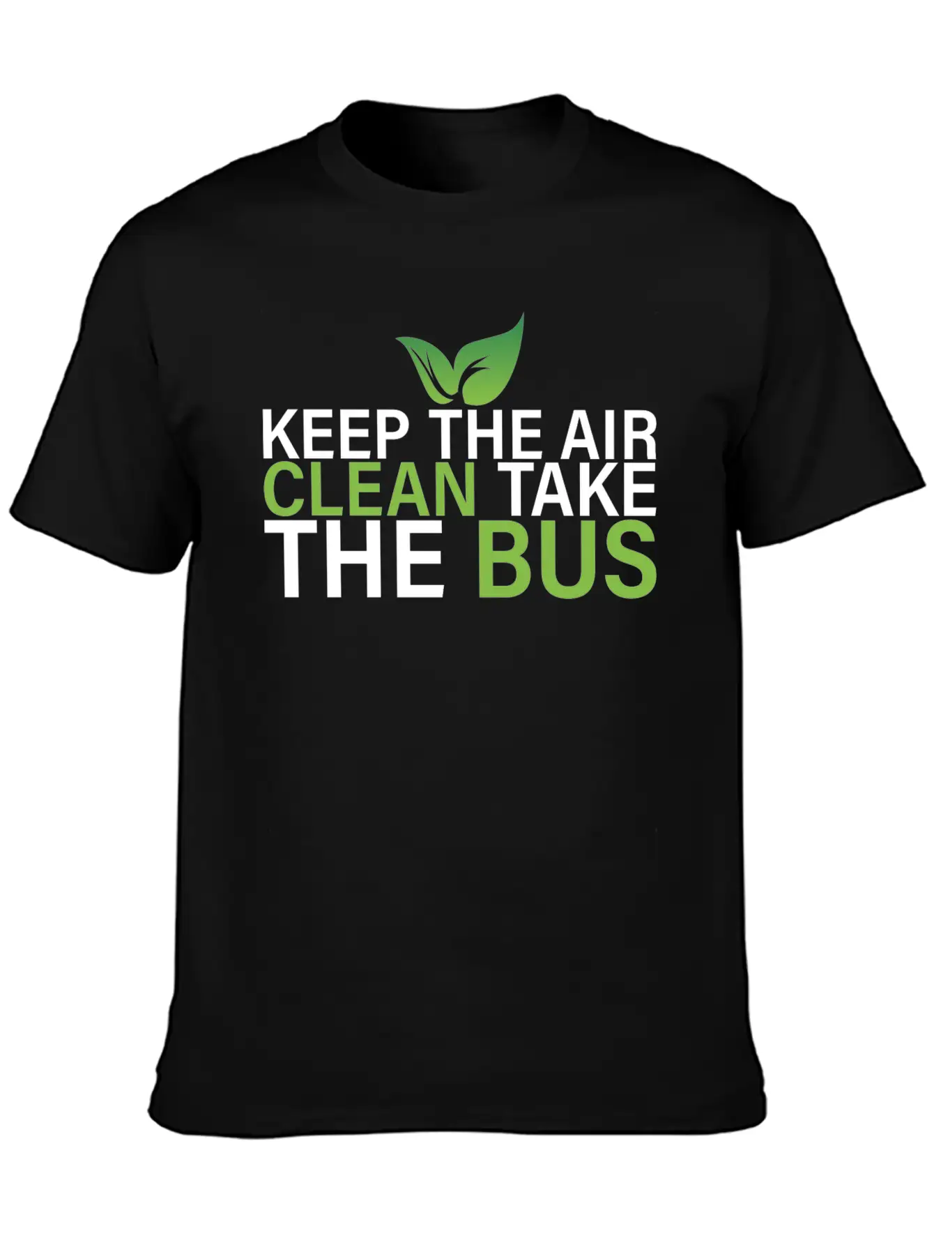 Clean Air Bus Save The Planet Stylish Everyday T-Shirt – Unisex Basic Cotton Tee
