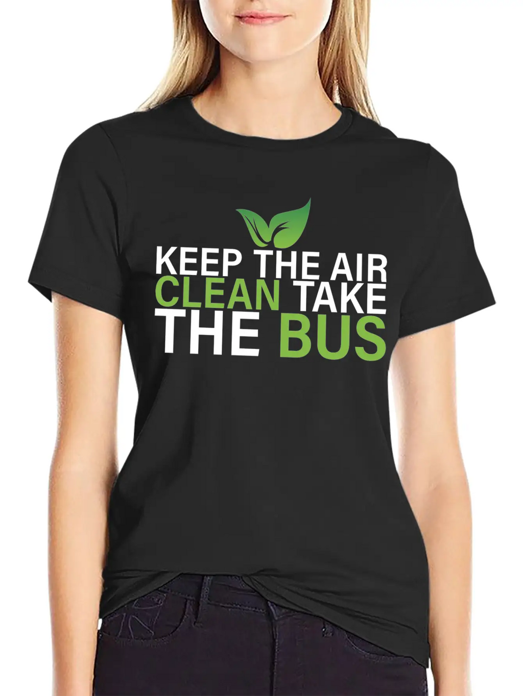 Clean Air Bus Save The Planet Stylish Everyday T-Shirt – Unisex Basic Cotton Tee
