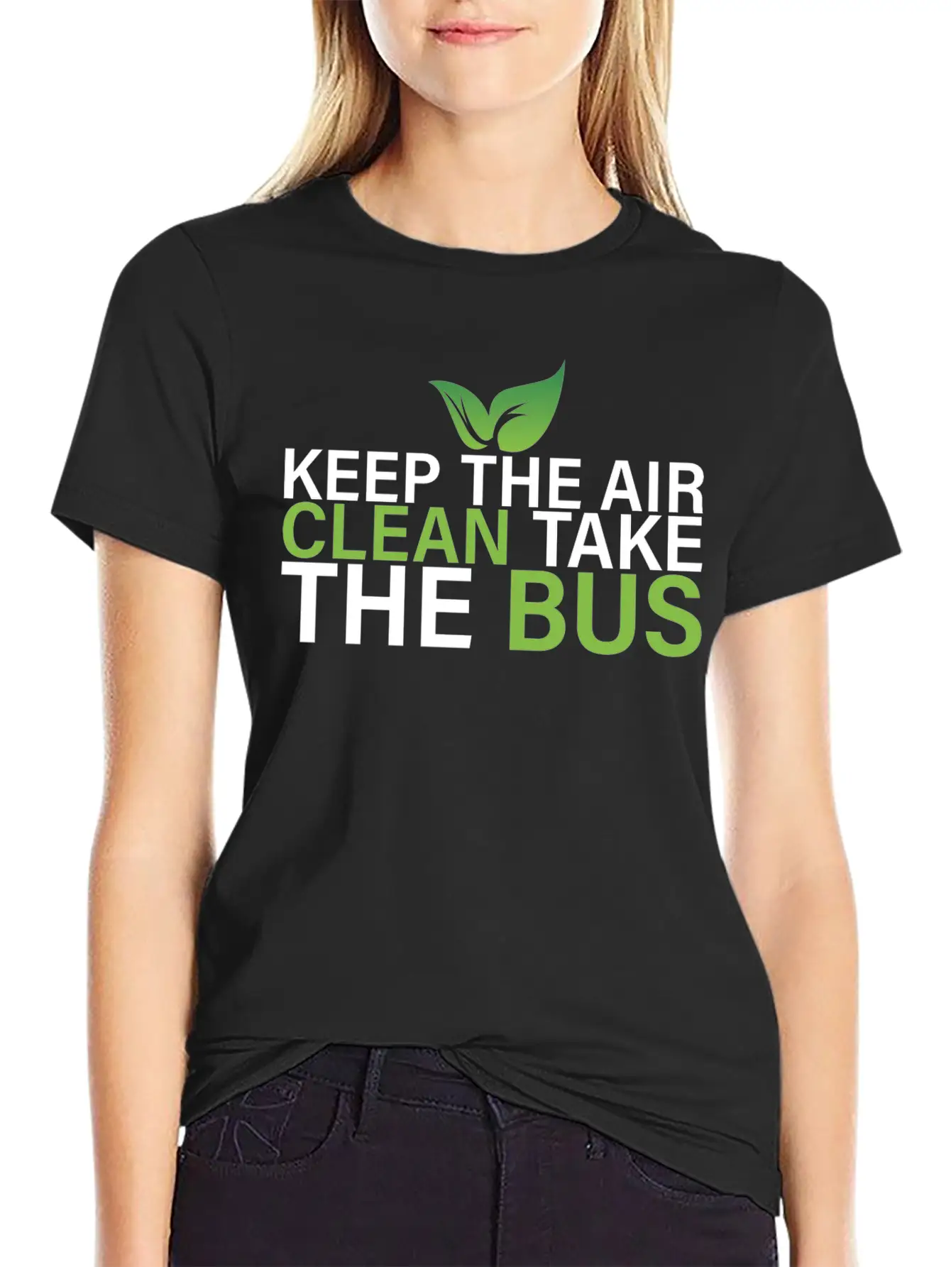 Clean Air Bus Save The Planet Stylish Everyday T-Shirt – Unisex Basic Cotton Tee