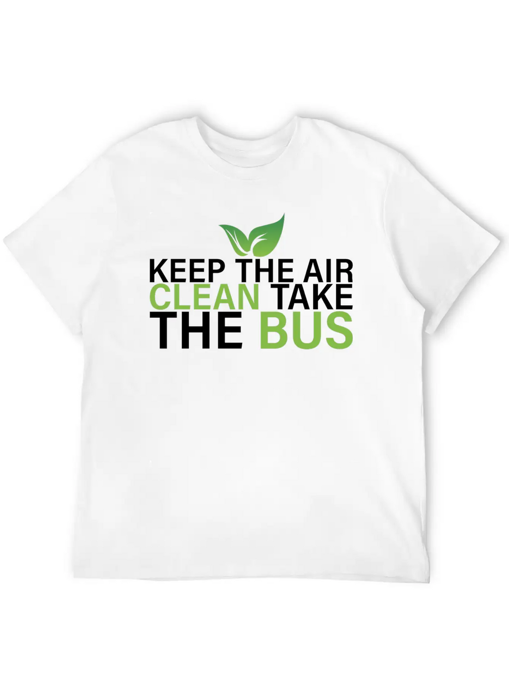Clean Air Bus Save The Planet Stylish Everyday T-Shirt – Unisex Basic Cotton Tee
