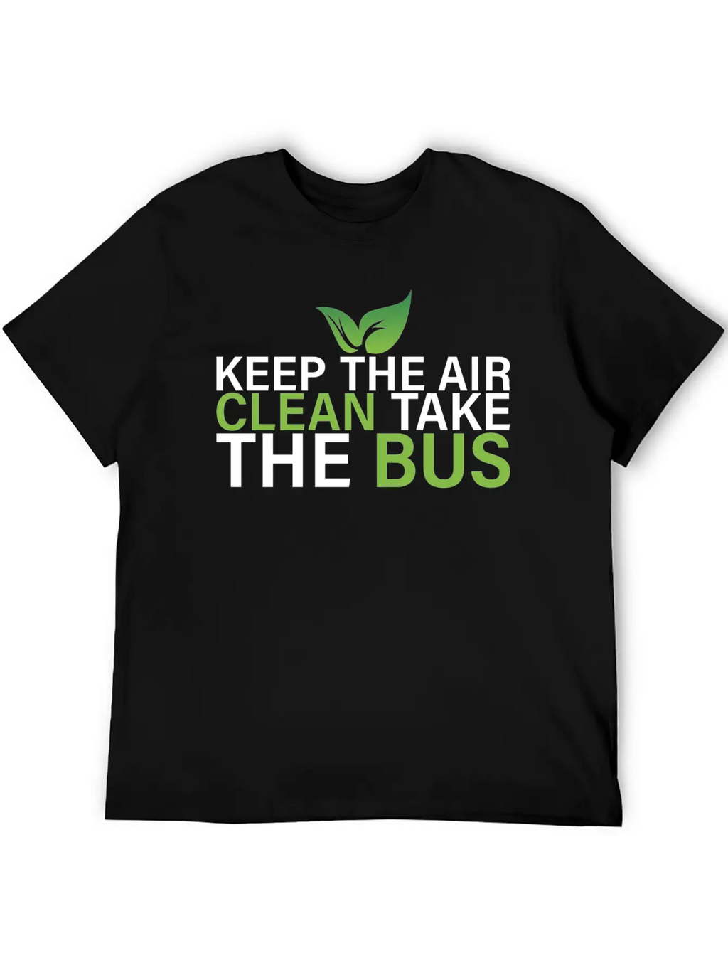 Clean Air Bus Save The Planet Stylish Everyday T-Shirt – Unisex Basic Cotton Tee