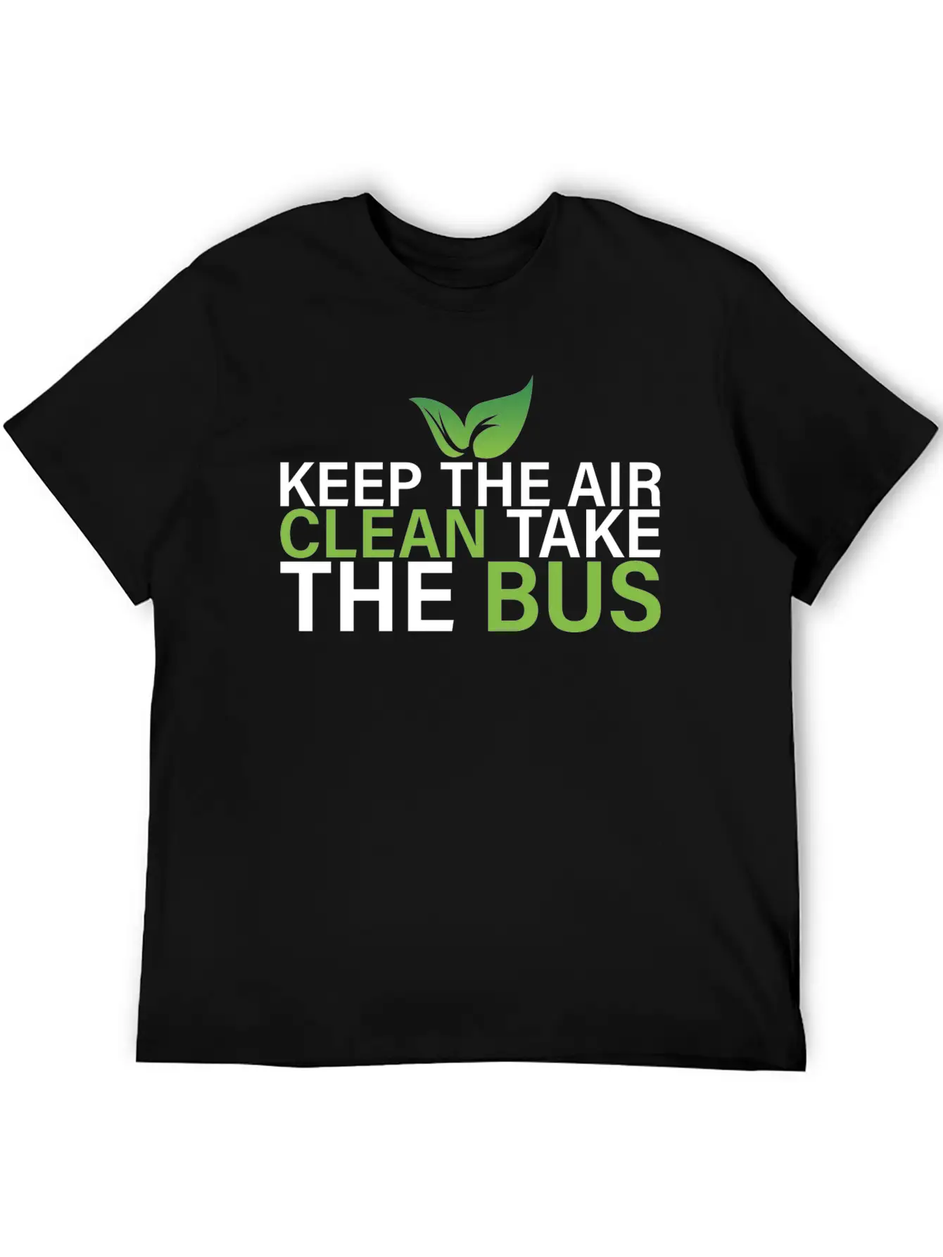 Clean Air Bus Save The Planet Stylish Everyday T-Shirt – Unisex Basic Cotton Tee