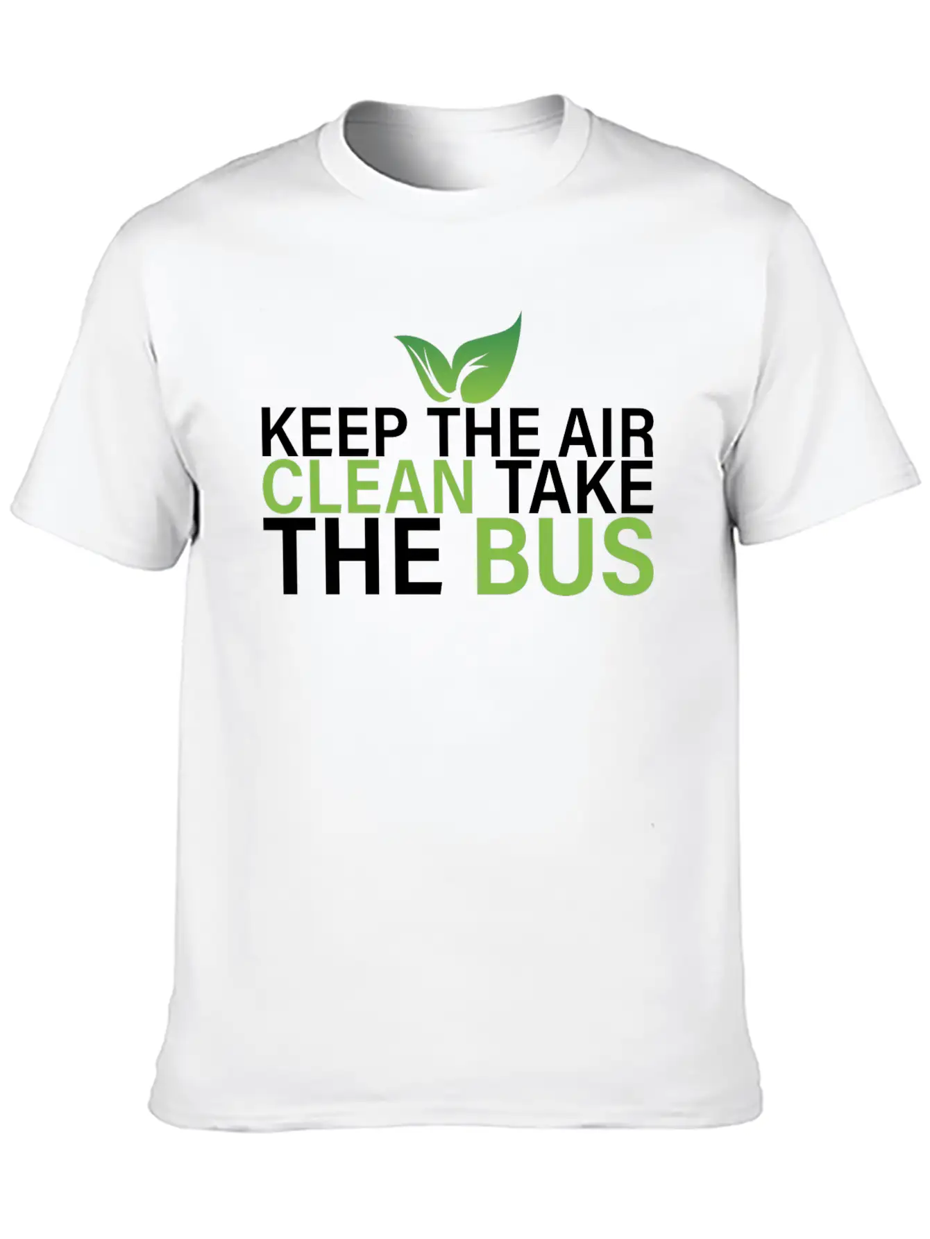 Clean Air Bus Save The Planet Stylish Everyday T-Shirt – Unisex Basic Cotton Tee