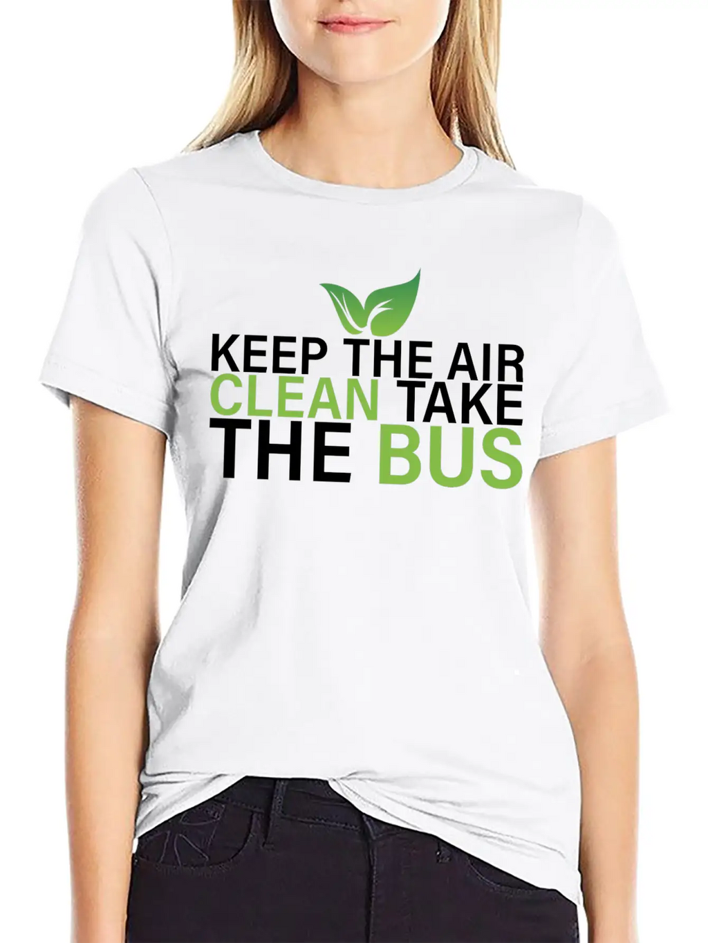 Clean Air Bus Save The Planet Stylish Everyday T-Shirt – Unisex Basic Cotton Tee