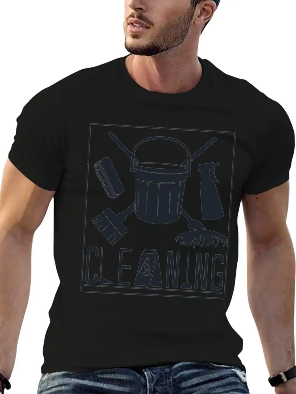 Cleaning Pro Stylish Everyday T-Shirt – Unisex Basic Cotton Tee