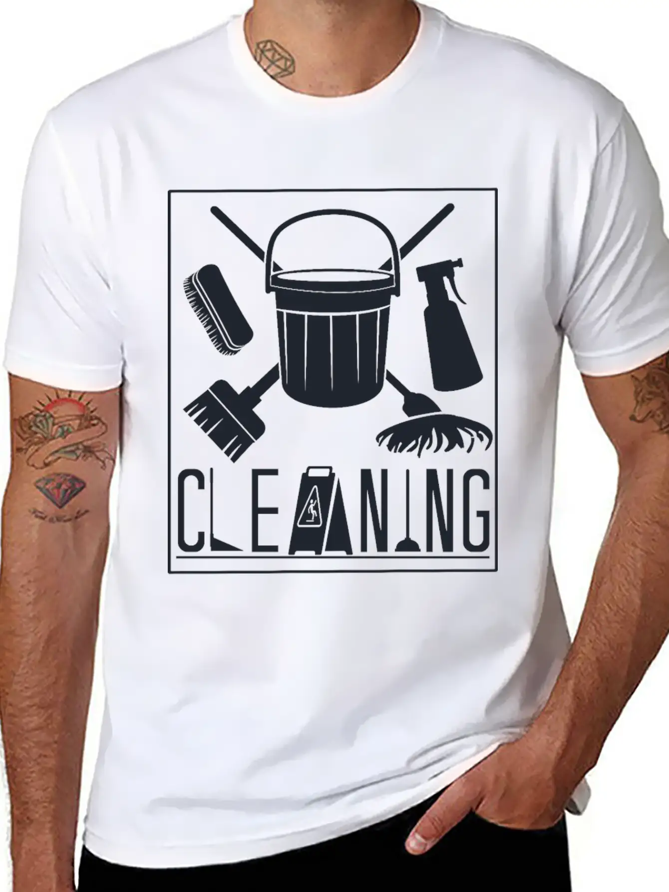 Cleaning Pro Stylish Everyday T-Shirt – Unisex Basic Cotton Tee