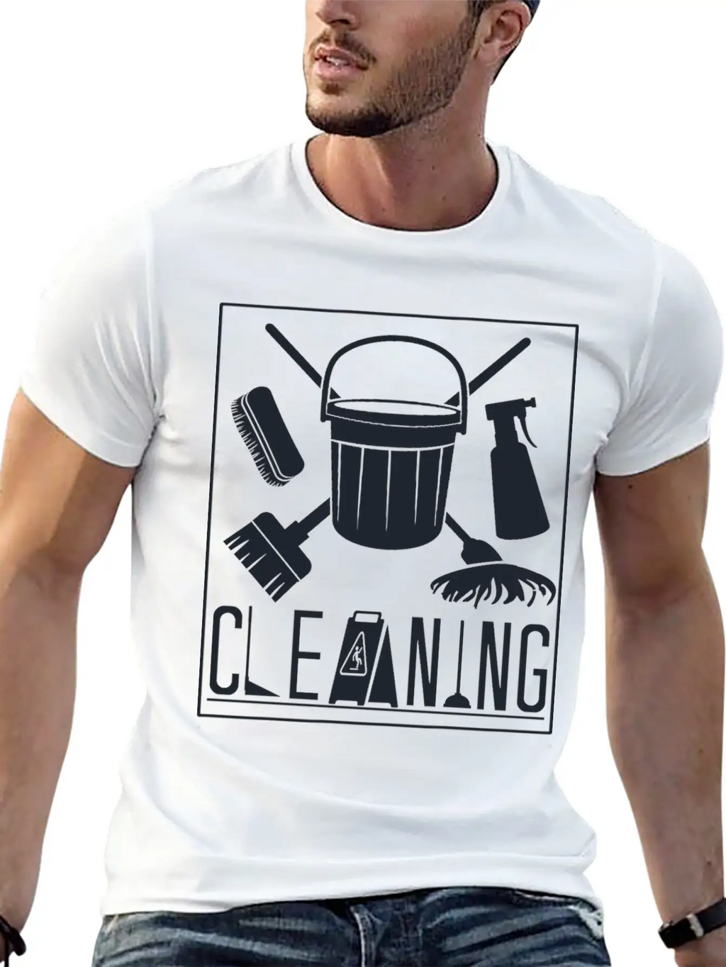 Cleaning Pro Stylish Everyday T-Shirt – Unisex Basic Cotton Tee