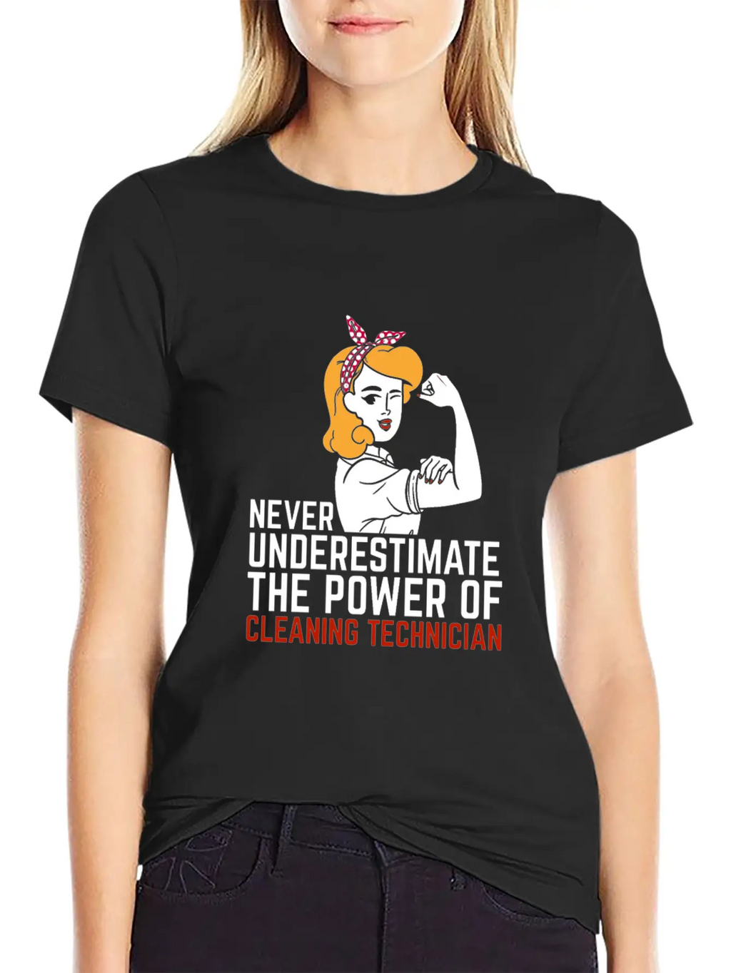 Cleaning Technician Classic Cotton Tee – Unisex Comfort For Any Season
