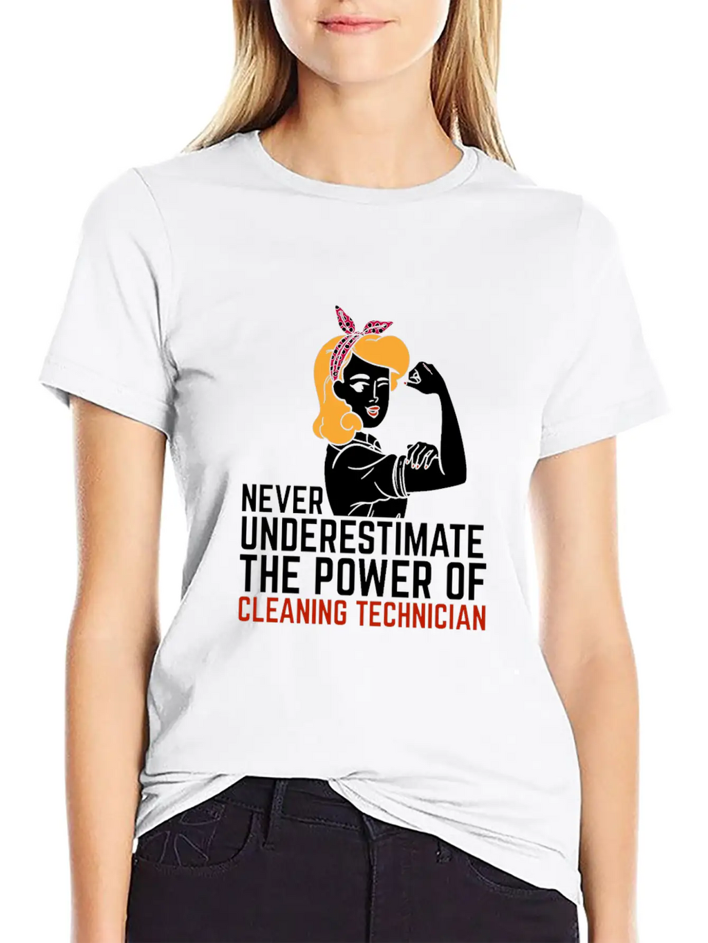 Cleaning Technician Classic Cotton Tee – Unisex Comfort For Any Season