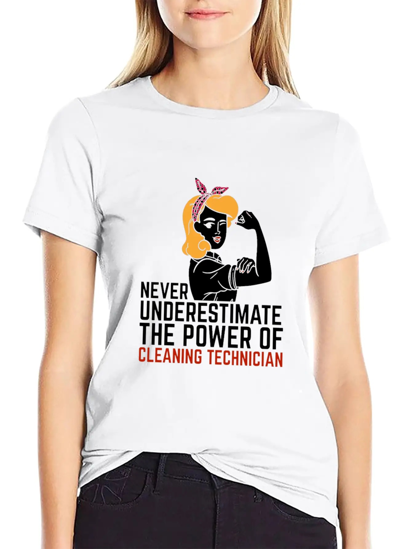 Cleaning Technician Classic Cotton Tee – Unisex Comfort For Any Season