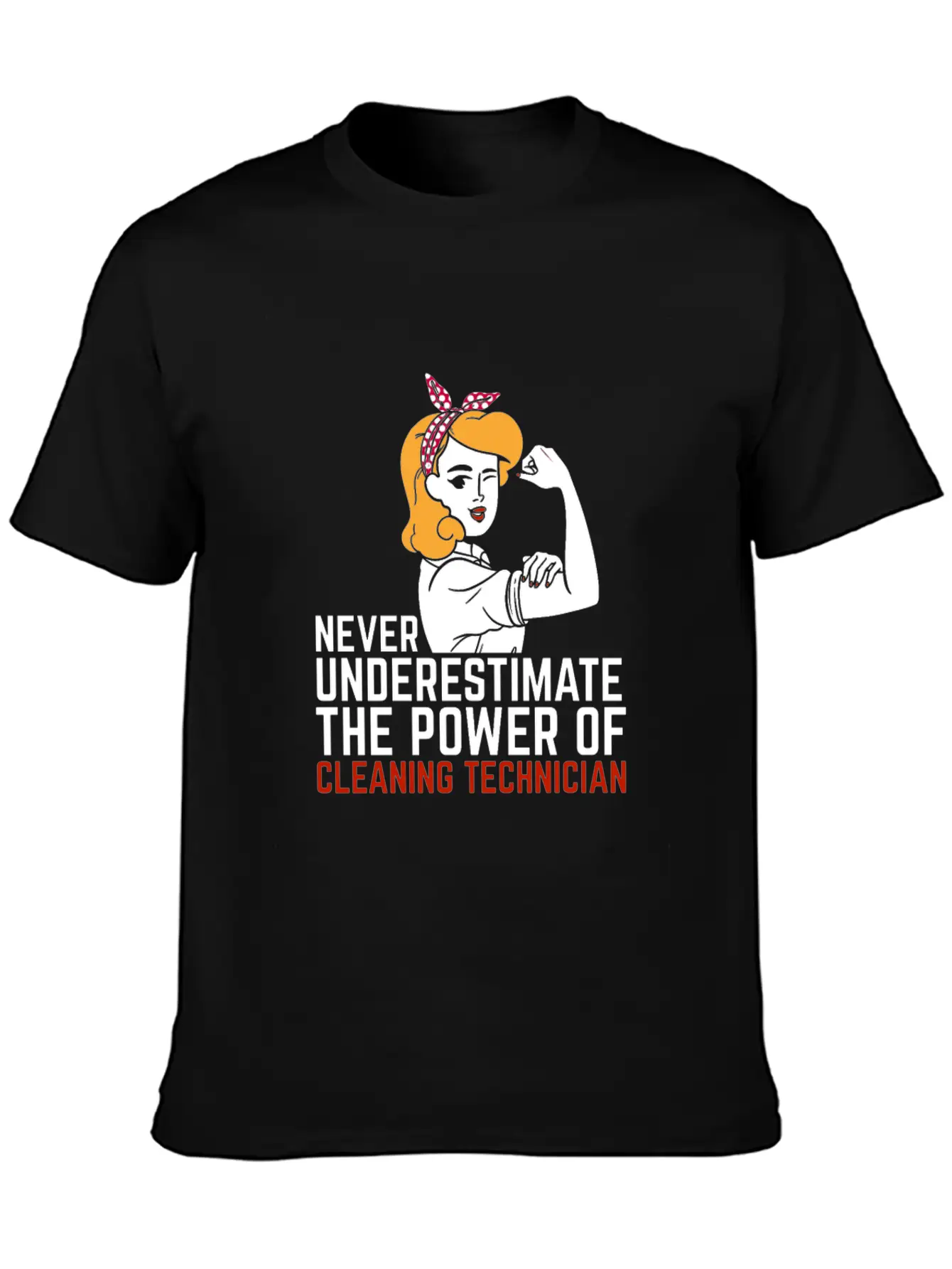 Cleaning Technician Classic Cotton Tee – Unisex Comfort For Any Season