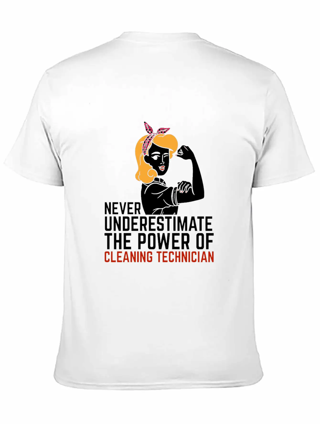 Cleaning Technician Classic Cotton Tee – Unisex Comfort For Any Season
