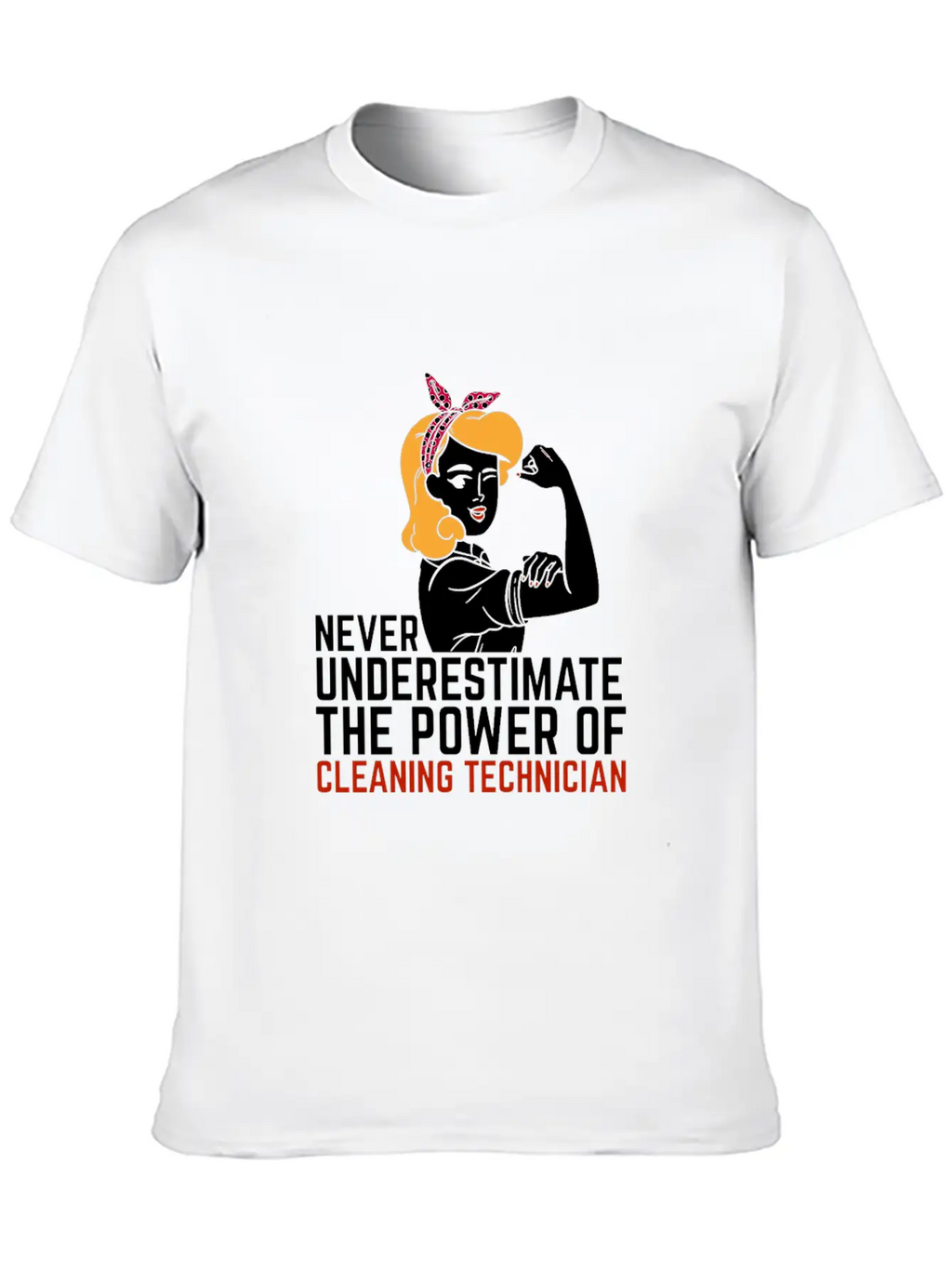 Cleaning Technician Classic Cotton Tee – Unisex Comfort For Any Season