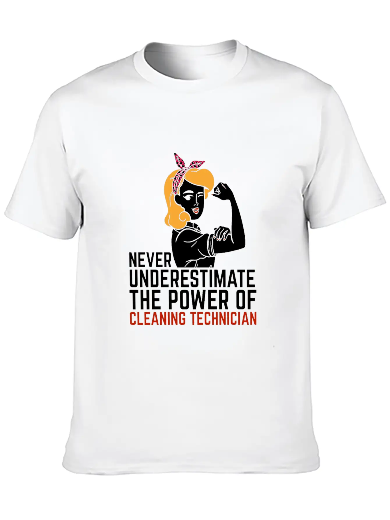 Cleaning Technician Classic Cotton Tee – Unisex Comfort For Any Season