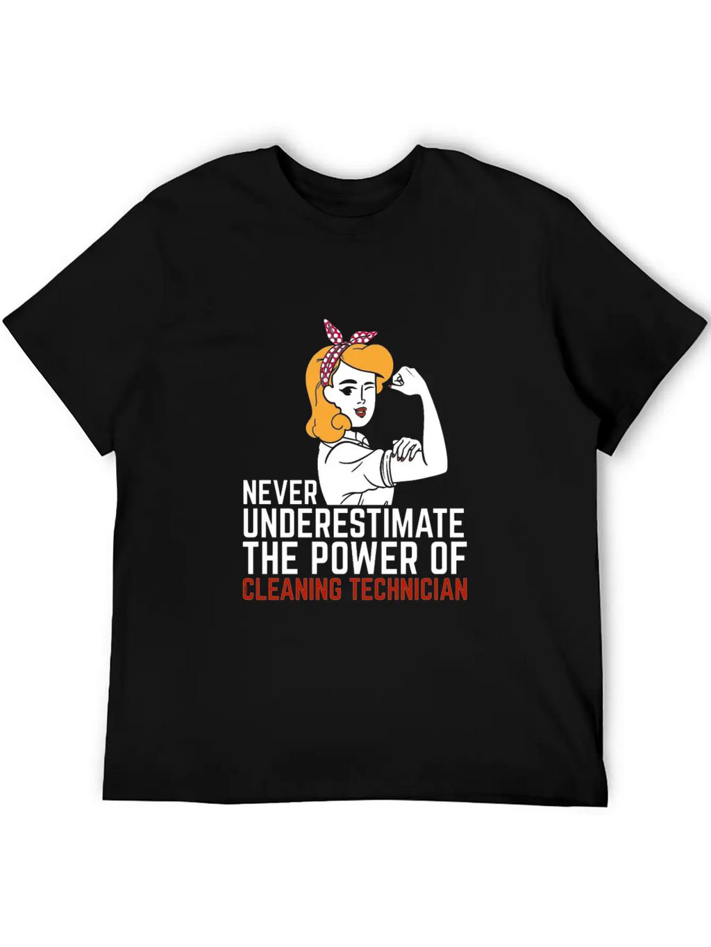 Cleaning Technician Classic Cotton Tee – Unisex Comfort For Any Season