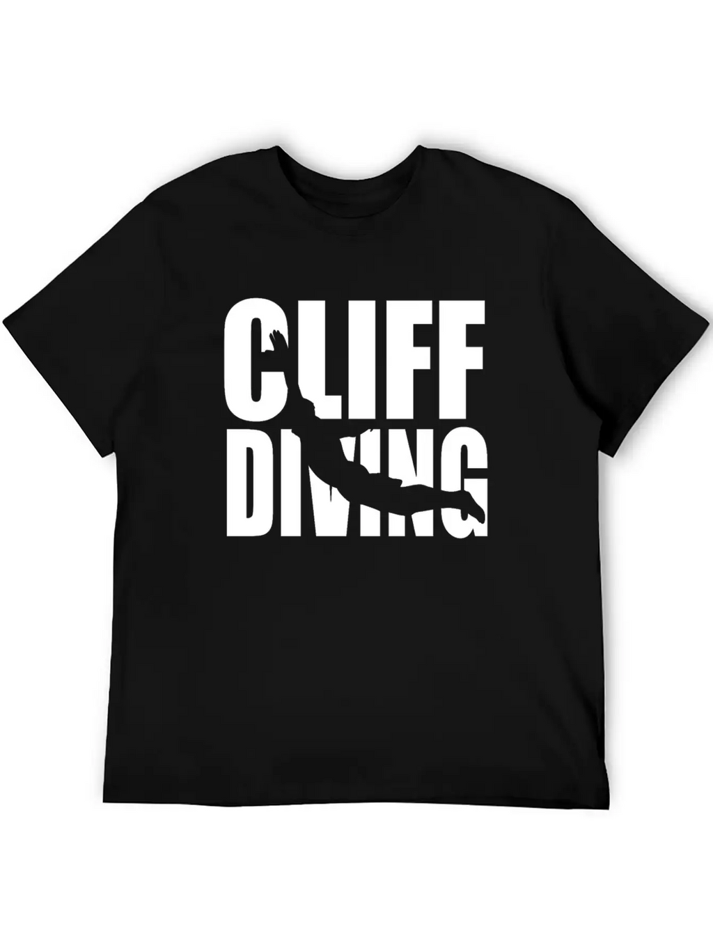 Cliff Diving - Water Sports Cliff Jumping Essential Cotton Tee For Daily Outfits – Unisex Style