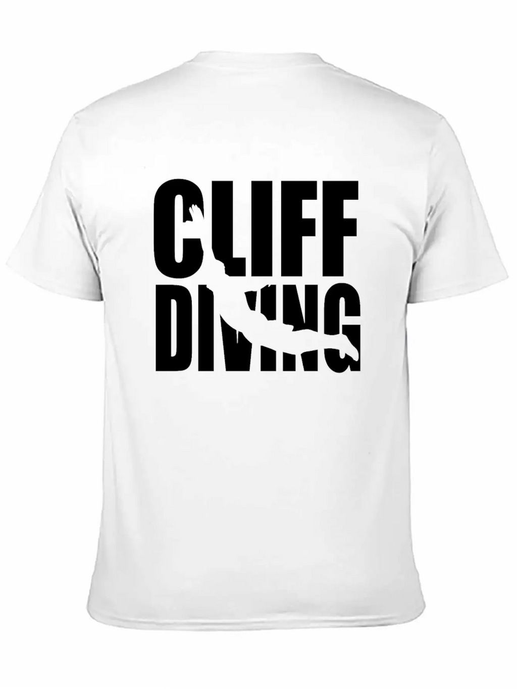 Cliff Diving - Water Sports Cliff Jumping Essential Cotton Tee For Daily Outfits – Unisex Style