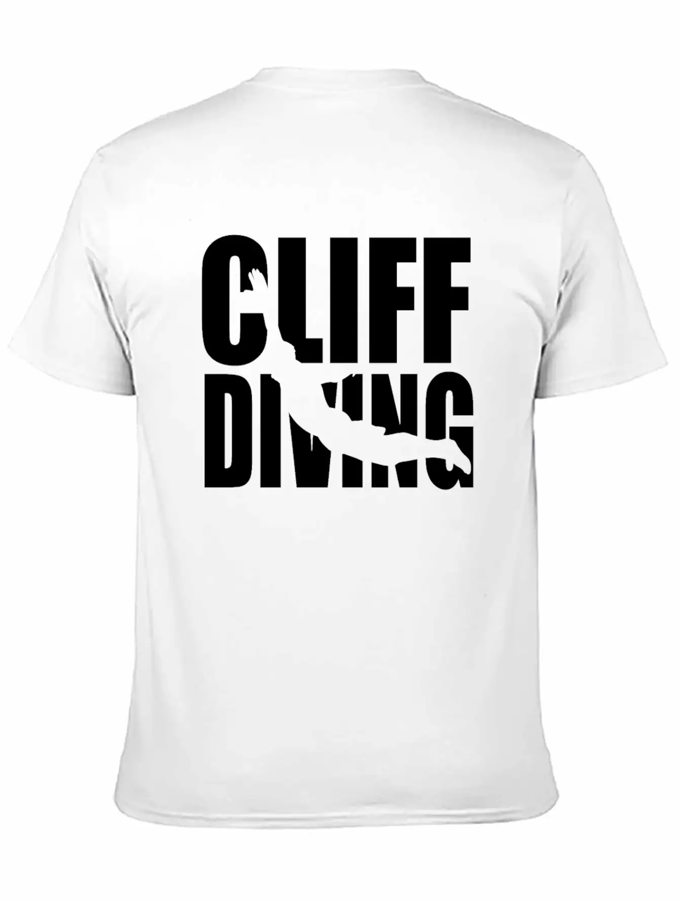 Cliff Diving - Water Sports Cliff Jumping Essential Cotton Tee For Daily Outfits – Unisex Style