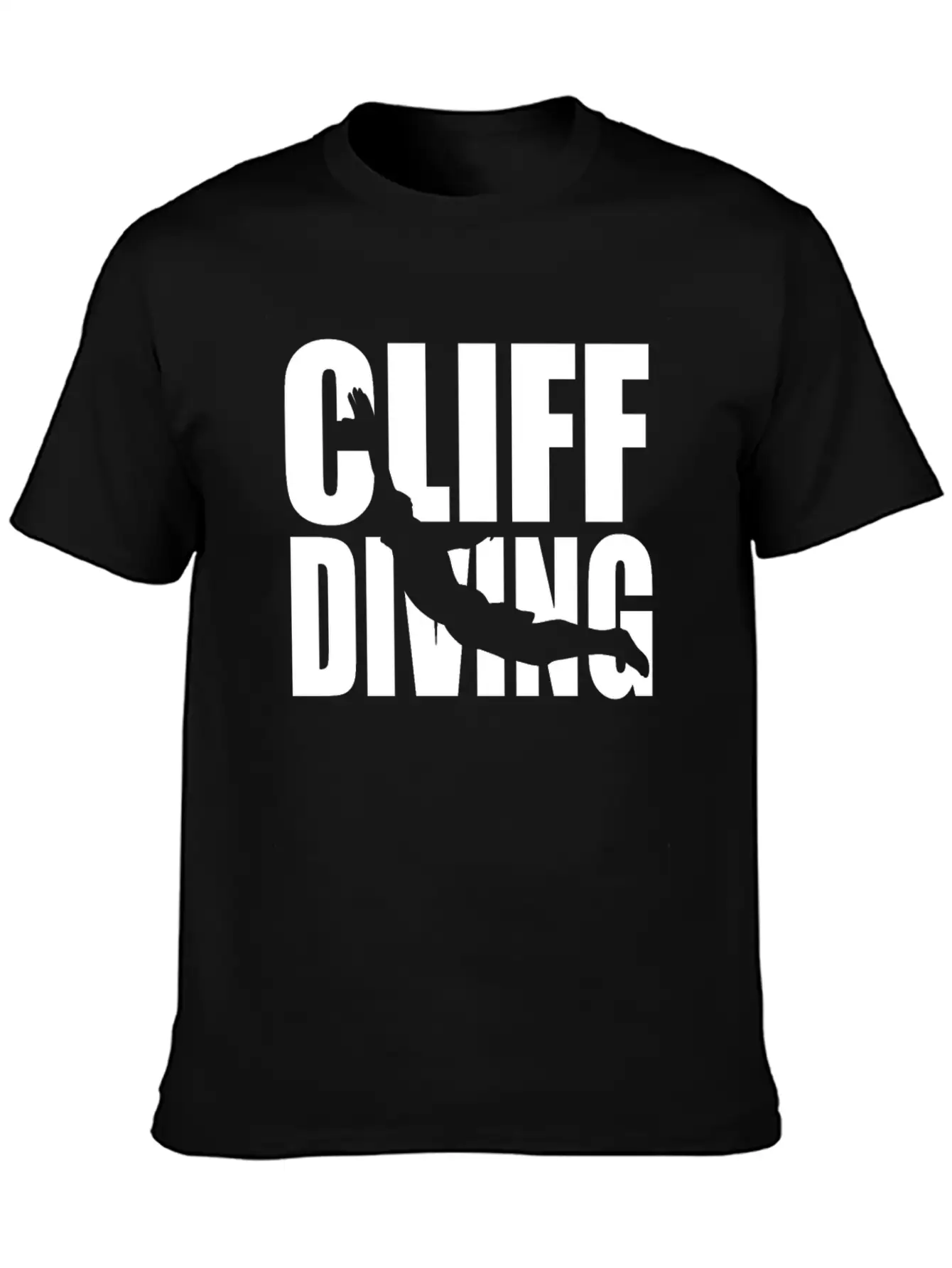 Cliff Diving - Water Sports Cliff Jumping Essential Cotton Tee For Daily Outfits – Unisex Style