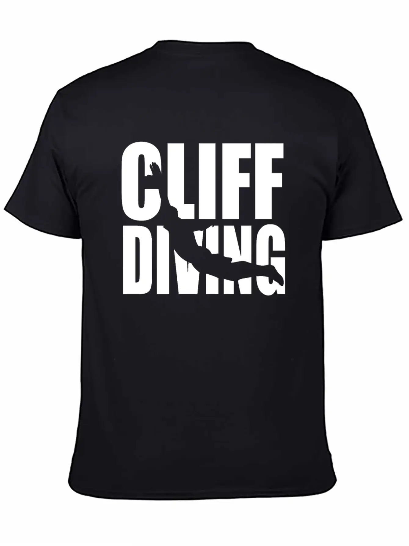 Cliff Diving - Water Sports Cliff Jumping Essential Cotton Tee For Daily Outfits – Unisex Style