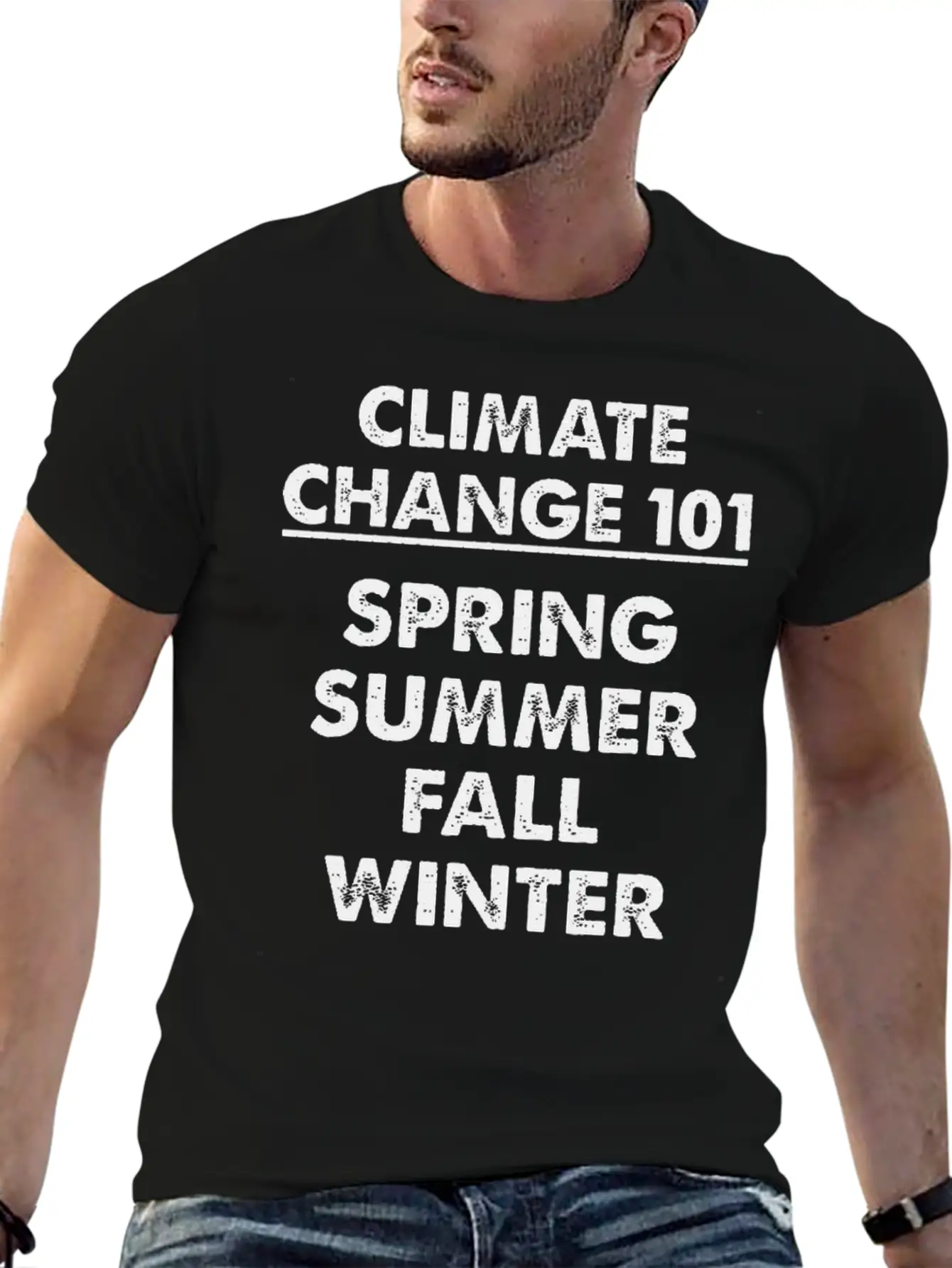 Climate Change 101 Spring Summer Fall Winter Timeless Short Sleeve Tee – Comfy And Minimalist Design