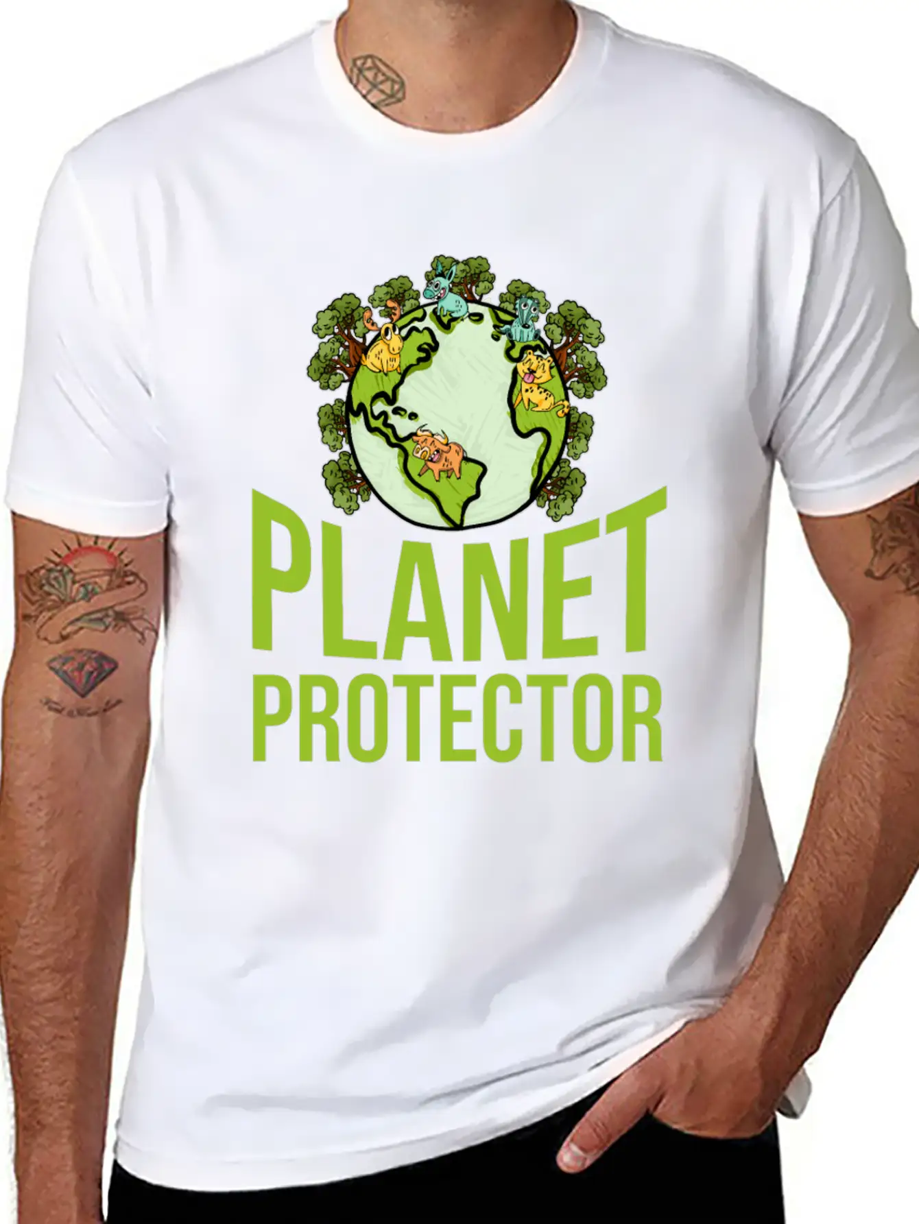Climate Change Essential Cotton Tee For Daily Outfits – Unisex Style