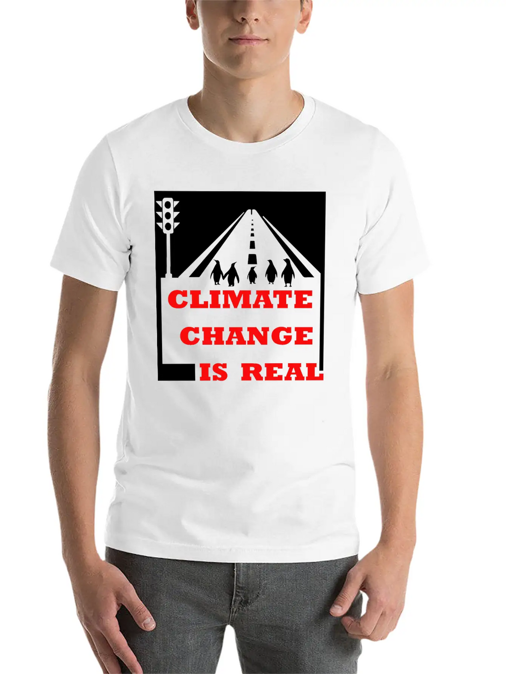 Climate Change Is Real, Global Warming, Our Planet Classic Cotton Tee – Unisex Comfort For Any Season