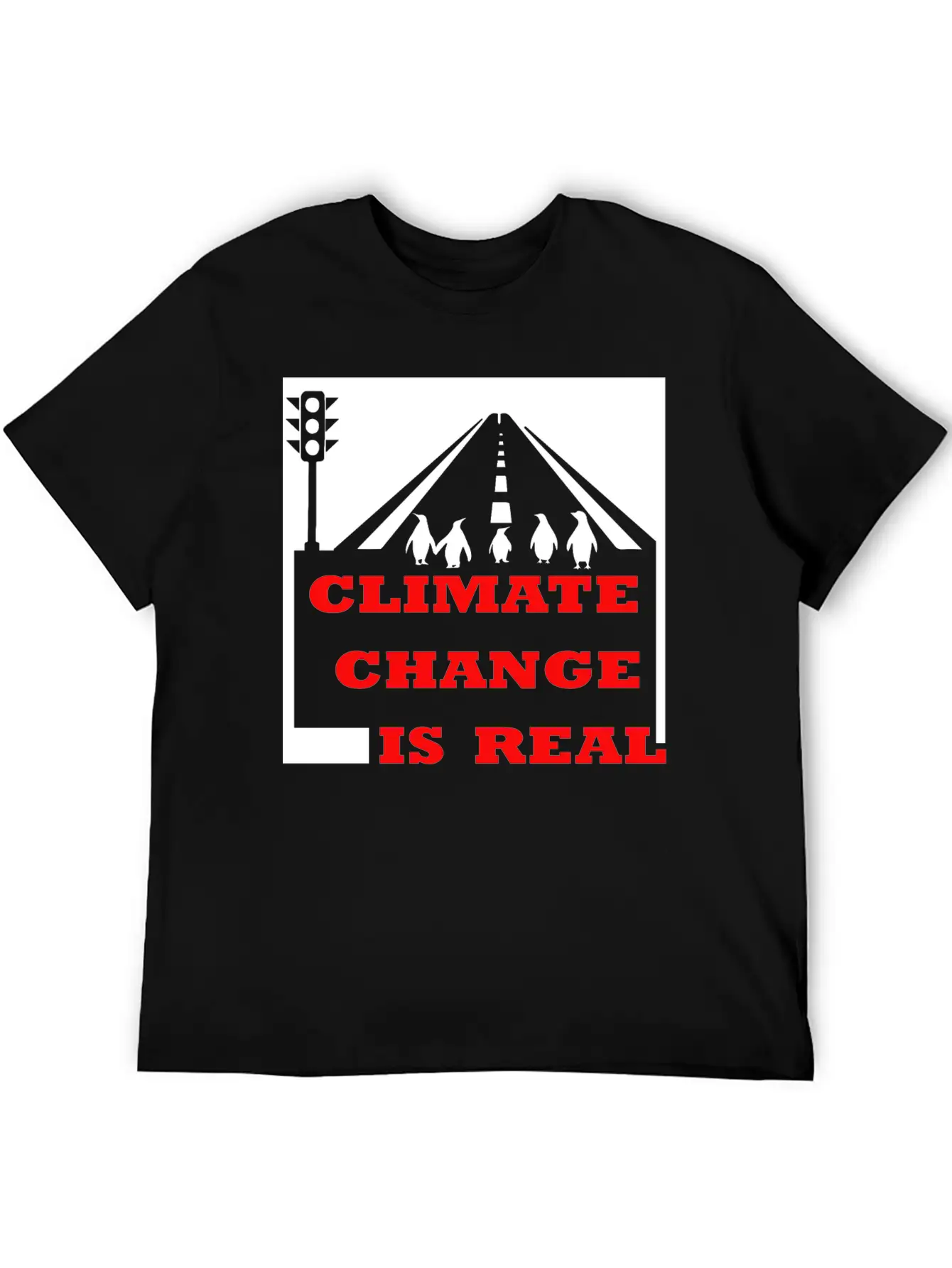 Climate Change Is Real, Global Warming, Our Planet Classic Cotton Tee – Unisex Comfort For Any Season