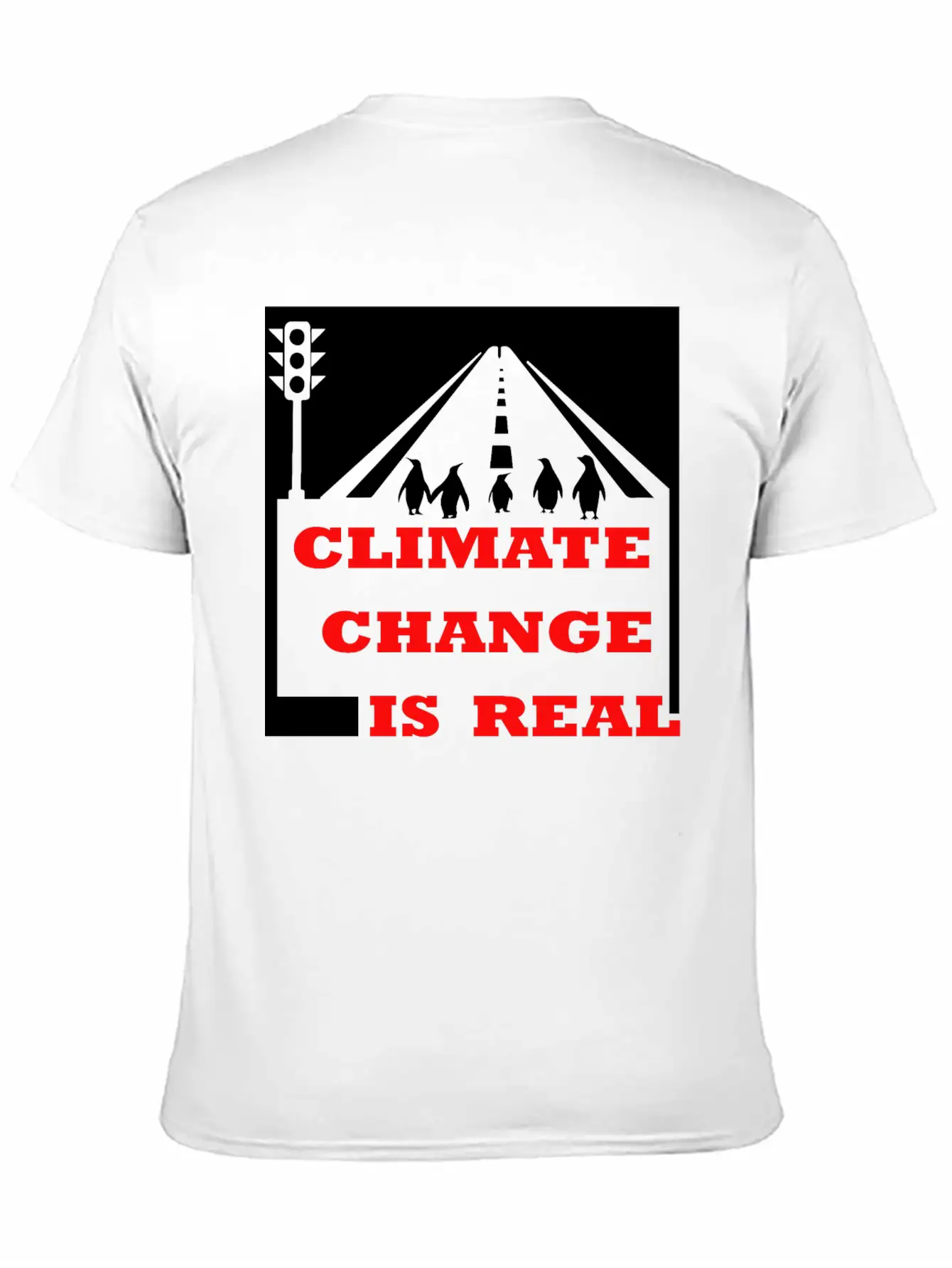 Climate Change Is Real, Global Warming, Our Planet Classic Cotton Tee – Unisex Comfort For Any Season