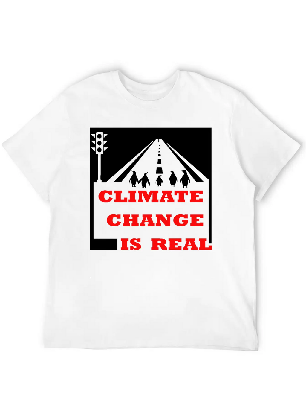 Climate Change Is Real, Global Warming, Our Planet Classic Cotton Tee – Unisex Comfort For Any Season