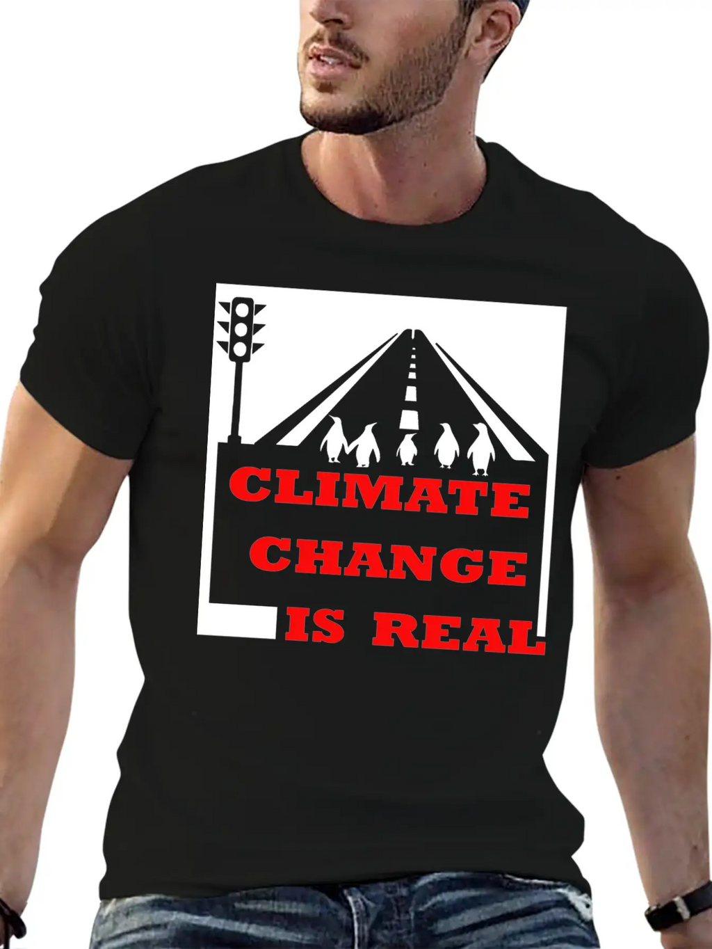 Climate Change Is Real, Global Warming, Our Planet Classic Cotton Tee – Unisex Comfort For Any Season
