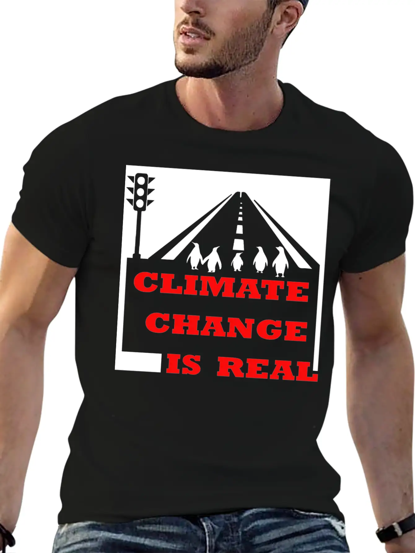 Climate Change Is Real, Global Warming, Our Planet Classic Cotton Tee – Unisex Comfort For Any Season