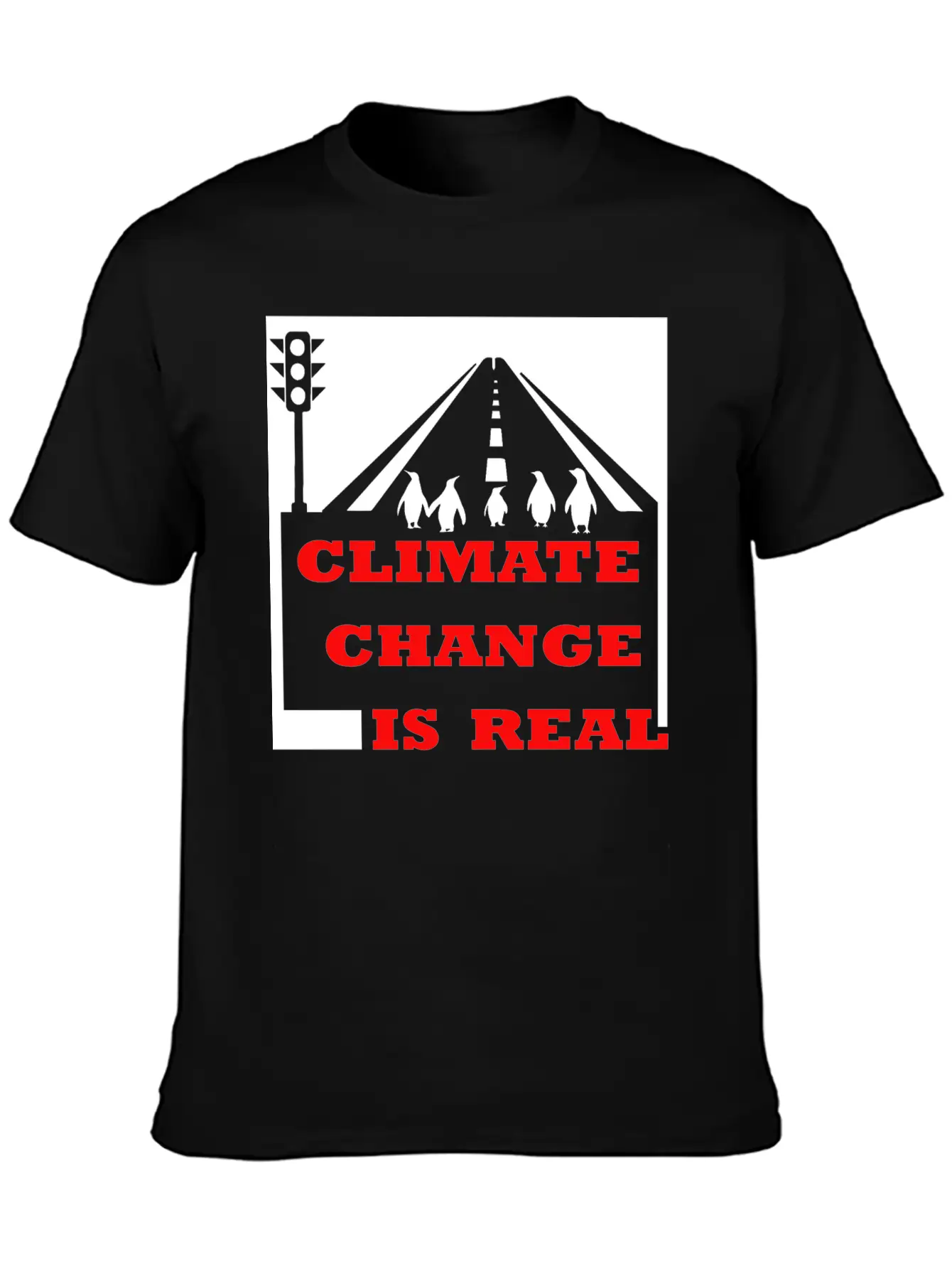 Climate Change Is Real, Global Warming, Our Planet Classic Cotton Tee – Unisex Comfort For Any Season