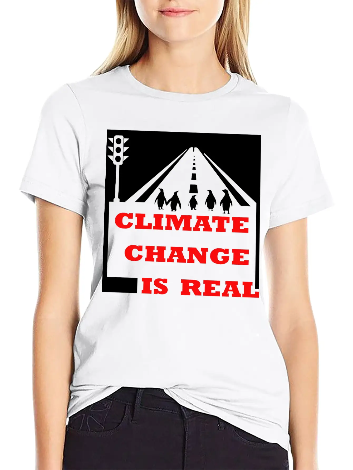 Climate Change Is Real, Global Warming, Our Planet Classic Cotton Tee – Unisex Comfort For Any Season