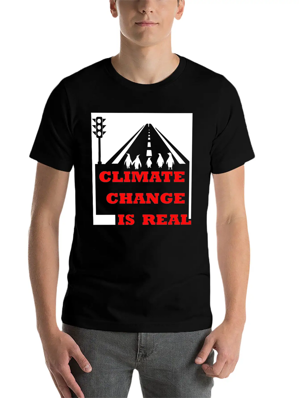 Climate Change Is Real, Global Warming, Our Planet Classic Cotton Tee – Unisex Comfort For Any Season