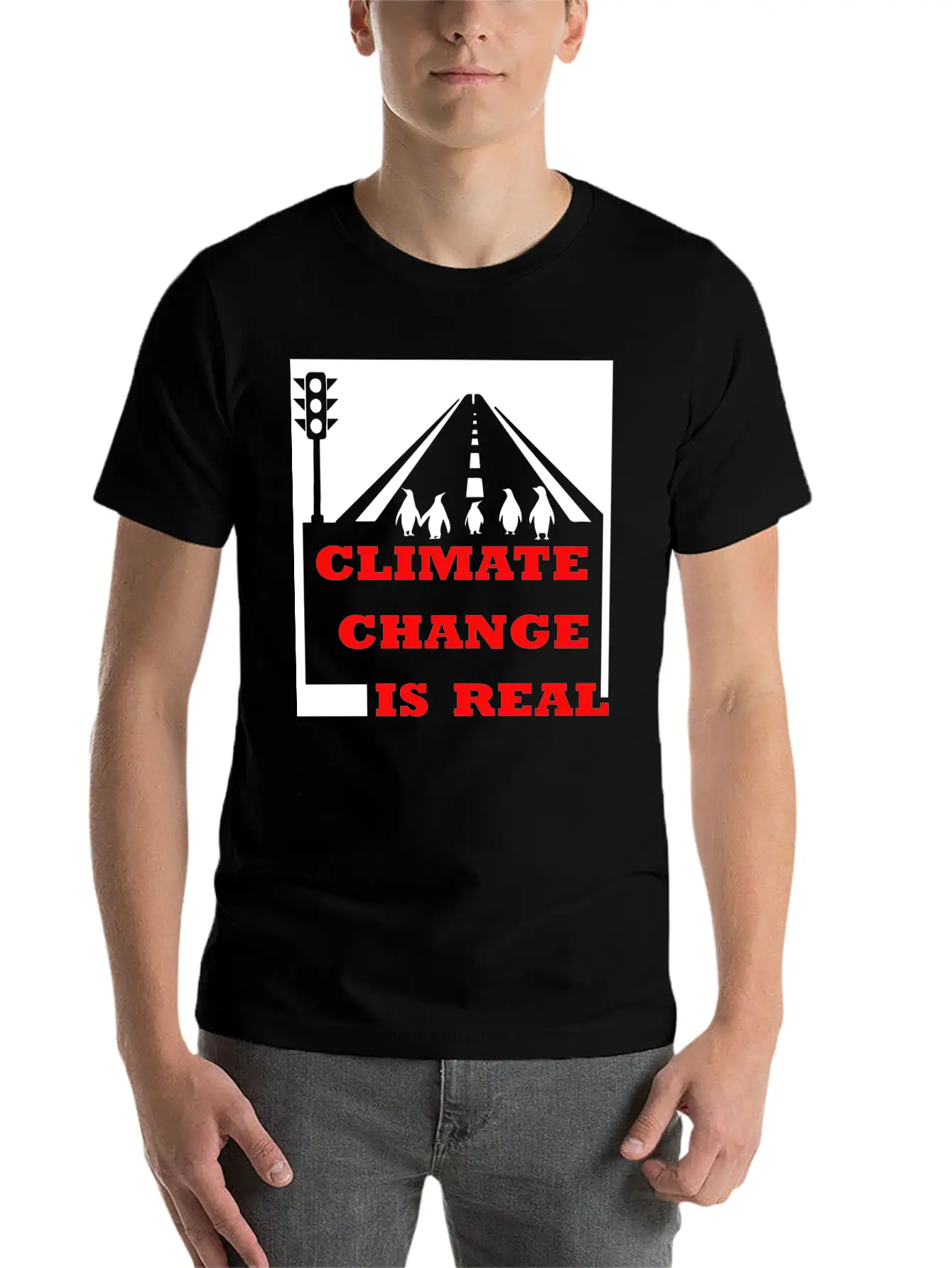 Climate Change Is Real, Global Warming, Our Planet Classic Cotton Tee – Unisex Comfort For Any Season
