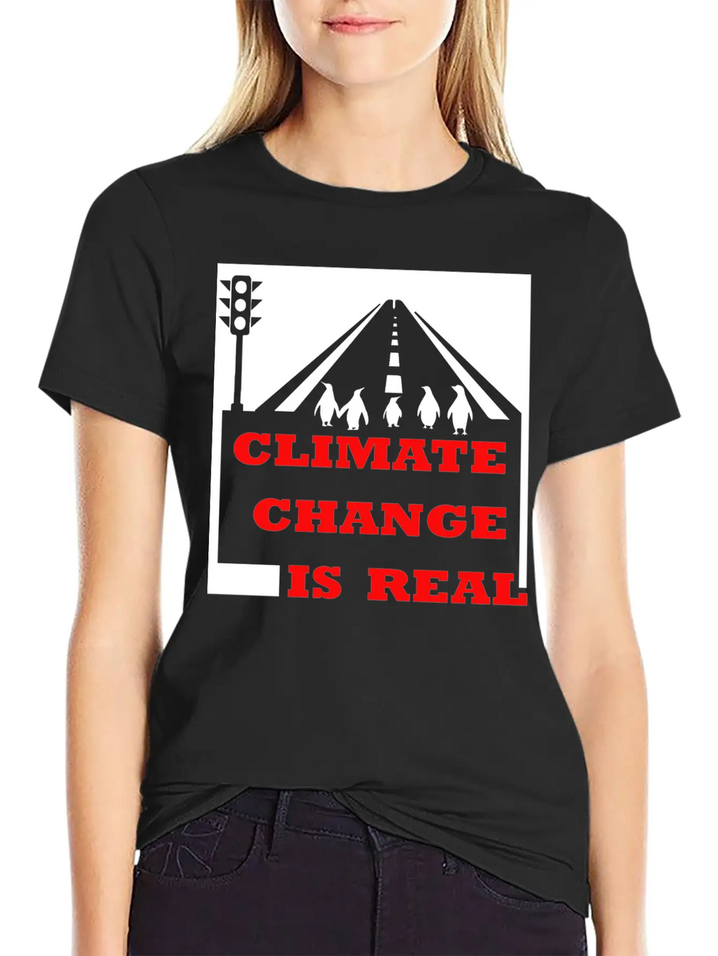 Climate Change Is Real, Global Warming, Our Planet Classic Cotton Tee – Unisex Comfort For Any Season